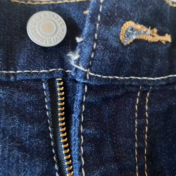 Levi's Kids 512 Slim Taper Jeans, Dark Wash (26"W x 26" L) - Picture 3 of 6